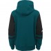 Дошкольникам Philadelphia Eagles Green Stadium Color Block Full-Zip Hoodie