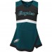 Girls Infant Philadelphia Eagles Green Cheer Captain Jumper Dress