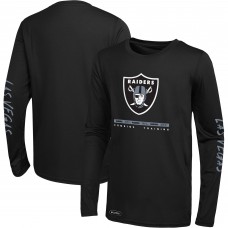 Las Vegas Raiders Black Agility Long Sleeve T-Shirt