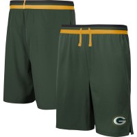 Шорты Green Bay Packers Cool Down Tri-Color Elastic Training - Green