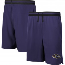 Шорты Baltimore Ravens Cool Down Tri-Color Elastic - Purple