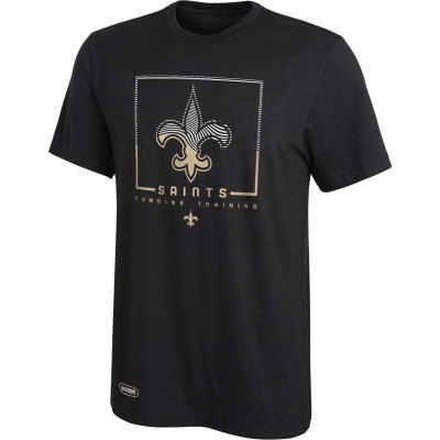 Футболка New Orleans Saints Combine Authentic Clutch - Black
