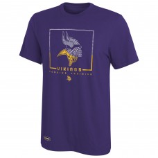 Minnesota Vikings Combine Authentic Clutch T-Shirt - Purple