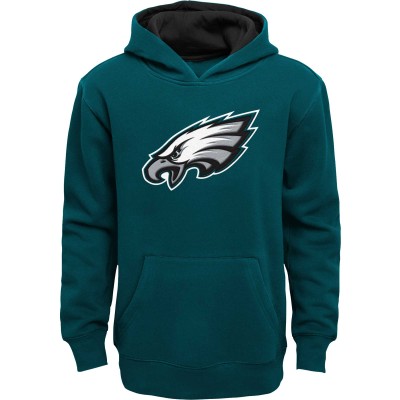 Подростковая Philadelphia Eagles Green Prime Pullover Hoodie