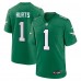 Подростковая Philadelphia Eagles Jalen Hurts Nike Kelly Green Game Jersey