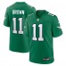 Подростковая  игровая джерси Philadelphia Eagles A.J. Brown Nike Kelly Green Game