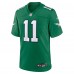 Подростковая  игровая джерси Philadelphia Eagles A.J. Brown Nike Kelly Green Game
