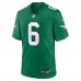 Подростковая Philadelphia Eagles DeVonta Smith Nike Kelly Green Game Jersey