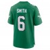 Подростковая Philadelphia Eagles DeVonta Smith Nike Kelly Green Game Jersey