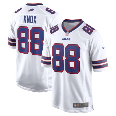 Игровая джерси Dawson Knox Buffalo Bills Nike Away - White