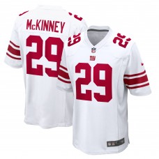 Игровая джерси Xavier McKinney New York Giants Nike Away - White