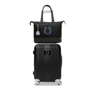 Indianapolis Colts MOJO Premium Laptop Tote Bag and Luggage Set