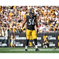 Unsigned Pittsburgh Steelers Alex Highsmith Fanatics Authentic Pre-Snap Photograph