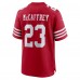 Игровая джерси Christian McCaffrey San Francisco 49ers Nike Game Player - Scarlet