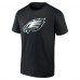 Футболка с номером A.J. Brown Philadelphia Eagles Icon - Black