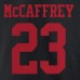 Футболка Christian McCaffrey San Francisco 49ers Icon Player Name & Number - Black