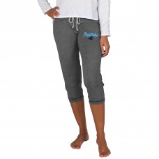 Спортивные штаны капри  Carolina Panthers Concepts Sport Womens Quest Knit - Charcoal