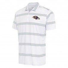 Поло Baltimore Ravens Antigua Groove - White/Gray
