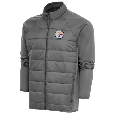 Pittsburgh Steelers Antigua Steel Altitude Full-Zip Jacket