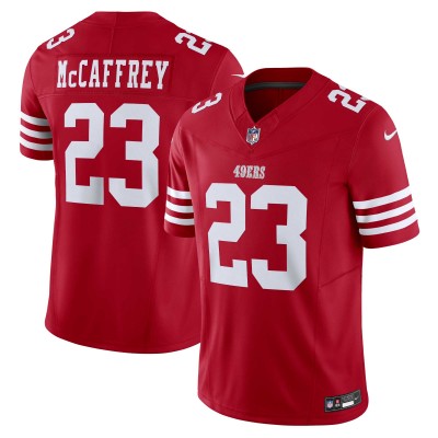 Игровая джерси Christian McCaffrey San Francisco 49ers Nike Vapor F.U.S.E. Limited - Scarlet