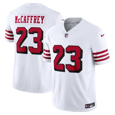 Игровая джерси Christian McCaffrey San Francisco 49ers Nike Vapor F.U.S.E. Limited 2nd Alternate - White