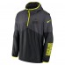 Куртка на короткой молнии Толстовка Cleveland Browns Nike Anthracite Volt