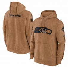 Толстовка Seattle Seahawks Nike 2023 Salute To Service Club - Brown
