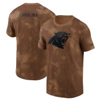 Футболка Carolina Panthers Nike 2023 Salute To Service Sideline - Brown