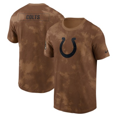 Футболка Indianapolis Colts Nike 2023 Salute To Service Sideline - Brown