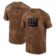 Футболка New York Giants Nike 2023 Salute To Service Sideline - Brown