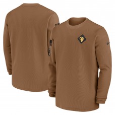 Los Angeles Rams Nike Salute to Service Pullover Sweatshirt - Brown