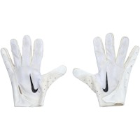 Cleveland Browns Ronnie Harrison Jr. Fanatics Authentic Game-Used White Nike Gloves vs. Baltimore Ravens on October 23, 2022