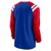 Футболка с длинным рукавом Buffalo Bills Nike Classic Arc Raglan Tri-Blend - Royal/Red