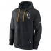 Толстовка Pittsburgh Steelers Nike Throwback Layered Logo Statement - Black