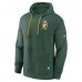 Толстовка Green Bay Packers Nike Throwback Layered Logo Statement - Green