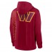 Толстовка Washington Commanders Nike  Layered Logo Statement - Burgundy