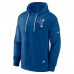Indianapolis Colts Nike Royal Throwback Layered Logo Statement Pullover Hoodie