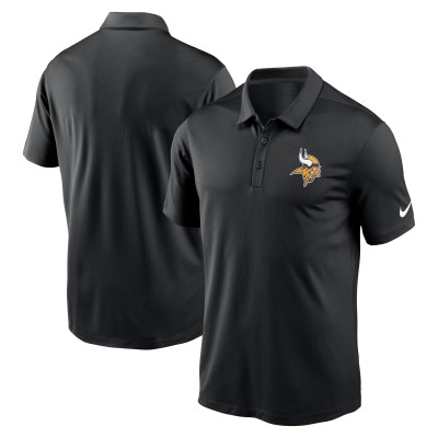 Поло Minnesota Vikings Nike Franchise Logo Performance - Black