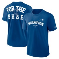 Indianapolis Colts Nike Royal Rewind Slogan T-Shirt