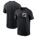 Футболка Arizona Cardinals Nike Black Crucial Catch Sideline Tri-Blend