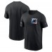Футболка Carolina Panthers Nike Black Crucial Catch Sideline Tri-Blend