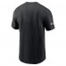 Футболка Houston Texans Nike Black Crucial Catch Sideline Tri-Blend