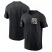 Футболка Jacksonville Jaguars Nike Black Crucial Catch Sideline Tri-Blend