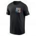 Футболка Jacksonville Jaguars Nike Black Crucial Catch Sideline Tri-Blend