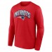 Шапка и футболка с длинным рукавом New England Patriots - Red/Navy