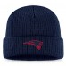 Шапка и футболка с длинным рукавом New England Patriots - Red/Navy