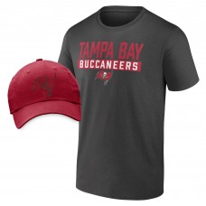 Футболка Бейсболка Tampa Bay Buccaneers & Combo Pack - Pewter/Red