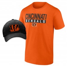 Бейсболка и футболка Cincinnati Bengals - Orange/Black Бейсболка и футболка Cincinnati Bengals - Orange/Black