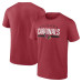 Футболка Arizona Cardinals Fanatics Cardinal Arc and Pill Футболка Arizona Cardinals Fanatics Cardinal Arc and Pill