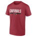 Футболка Arizona Cardinals Fanatics Cardinal Arc and Pill
